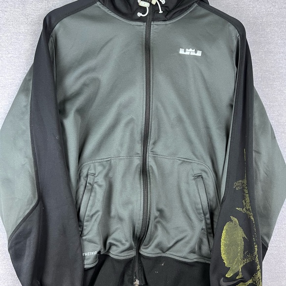Nike Other - Lebron james nike full zip black hoodie size L